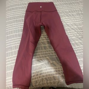 Lululemon Wunder Under Crop Legging